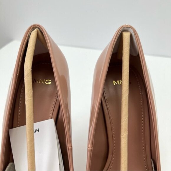 Mango - Ladies Pointed Toe Heel Shoes - Nude. Size: 6.5 (US). NIB - Picture 10 of 16